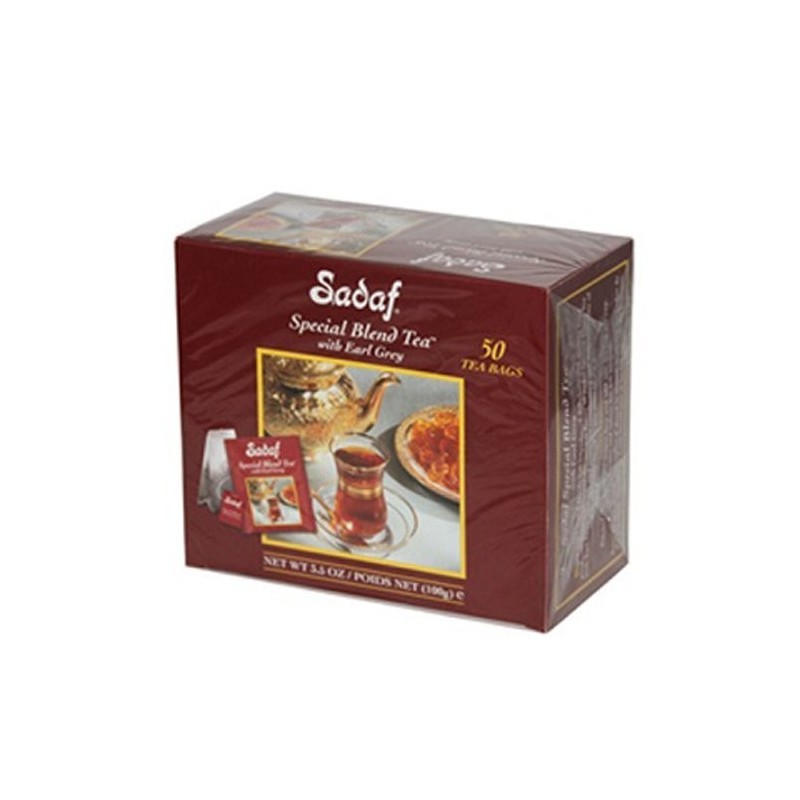 SADAF TEA WITH EARL GRAY (50 TEA BAGS)