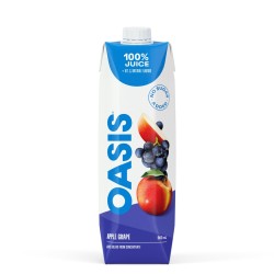 Oasis Apple ,Grape Juice 100% 960ml