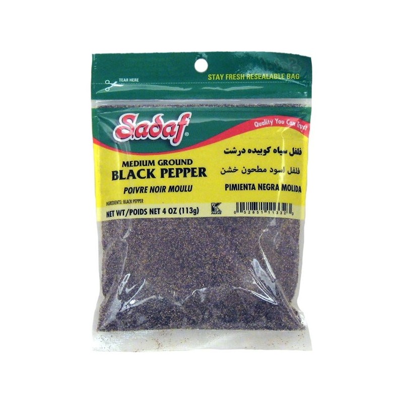 SADAF MEDIUM GROUND BLACK PEPPER 4OZ